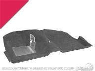 Scott Drake CAR65-CP-BR Red Carpet Floor Mats for Ford Mustang Coupe 1965-1973 - Premium Interior Accessories for Classic Car Restoration & Show