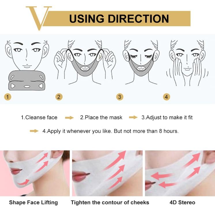 **Annma Putimi V Lifting Premium Plus Face Mask – Anti-Aging & Firming Mask for All Skin Types – Reduces Wrinkles & Tightens Skin – Perfect for Daily Skincare & Spa Treatments**