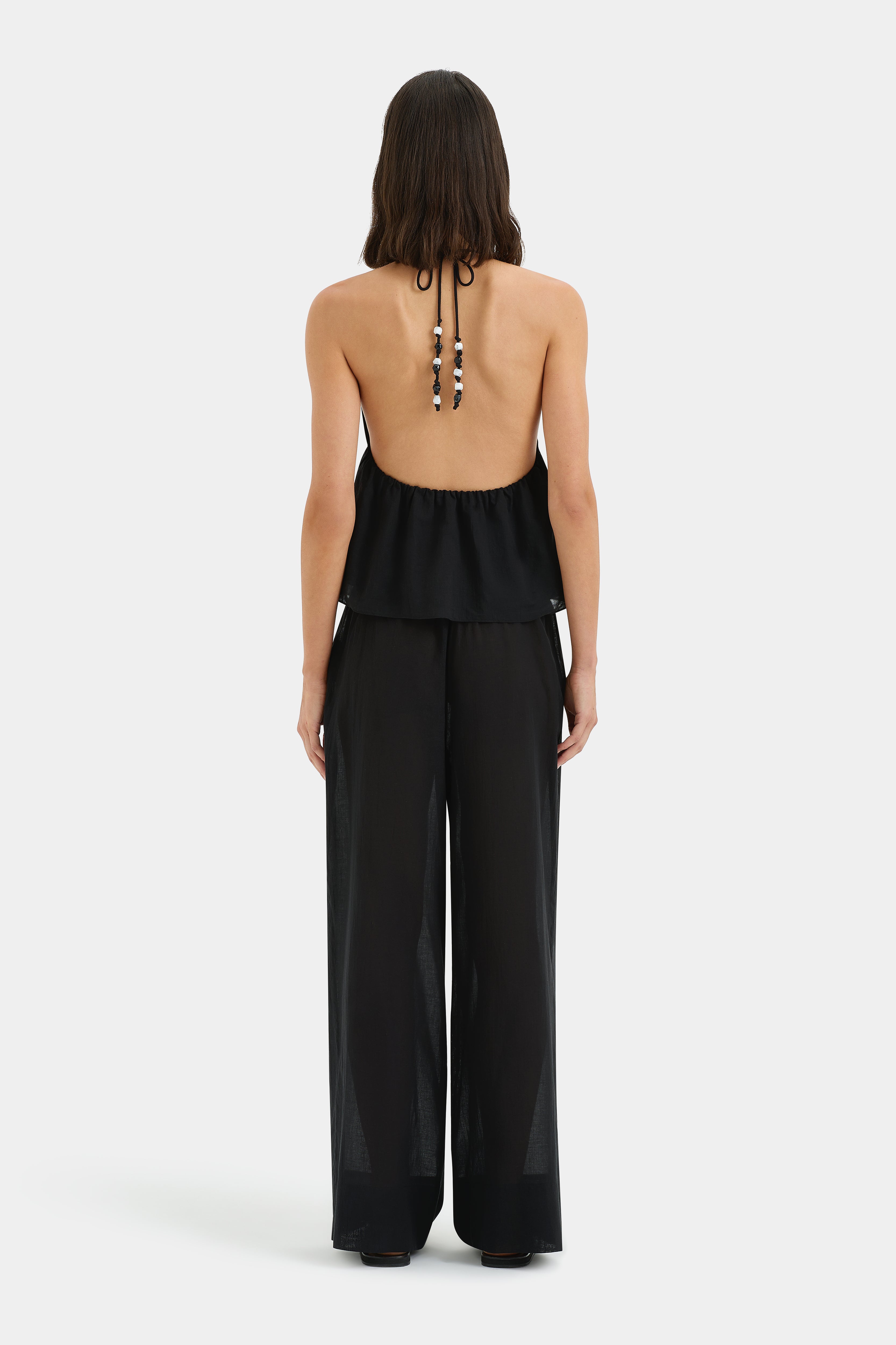Azura Halter Top for Women - Sexy Summer Crop Top with Adjustable Straps - Perfect for Beach, Party, and Vacation Outfits