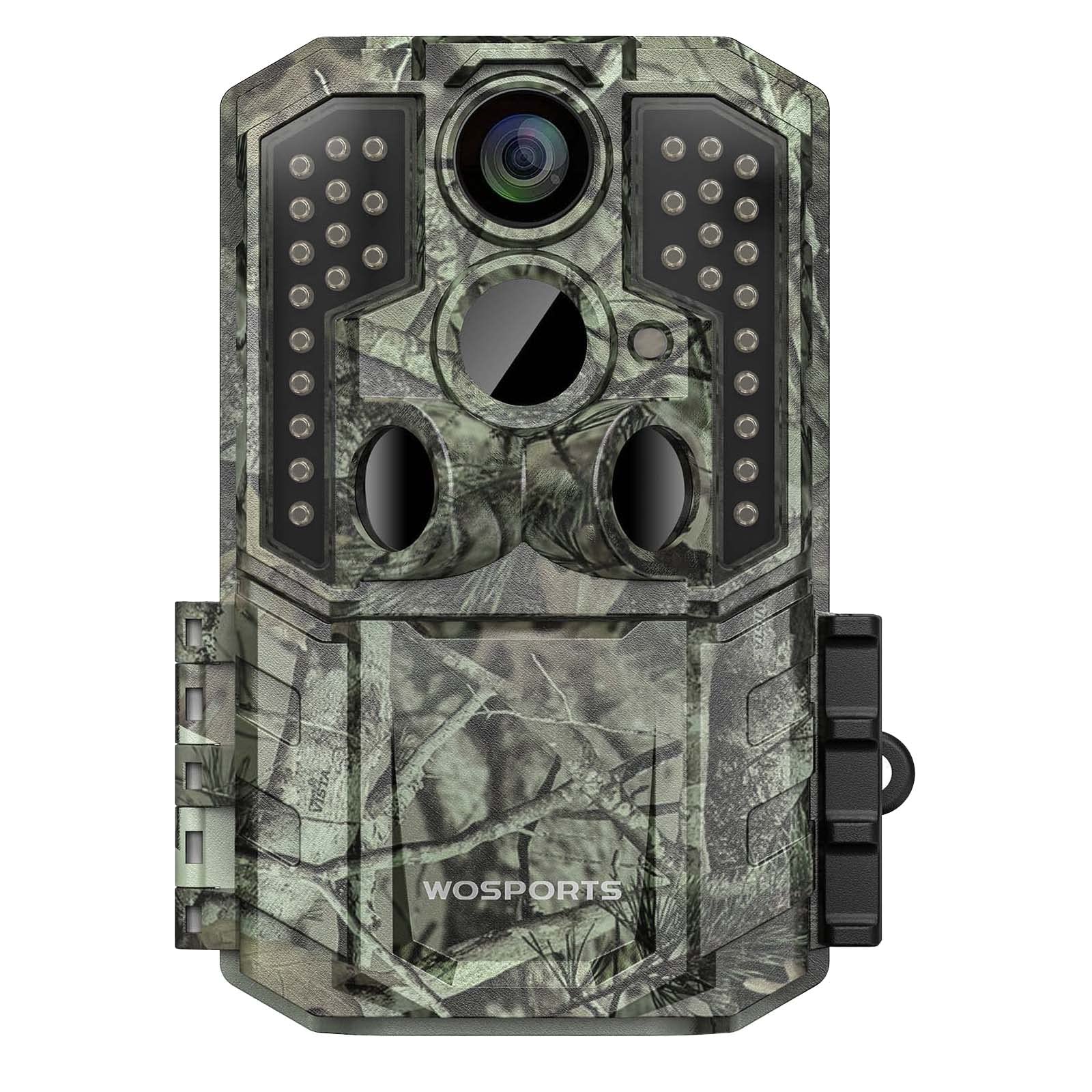 30MP Trail Camera with 1920P FHD, 0.2S Trigger Speed & Night Vision - IP66 Waterproof Hunting Game Camera with 2.0'' LCD & 120° Wide Lens for Wildlife Monitoring, Outdoor Scouting, and Hunting Adventures