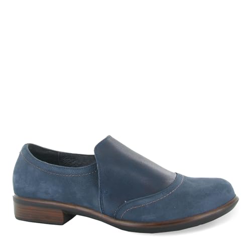 Navy Velvet Nubuck/Soft Ink Lthr