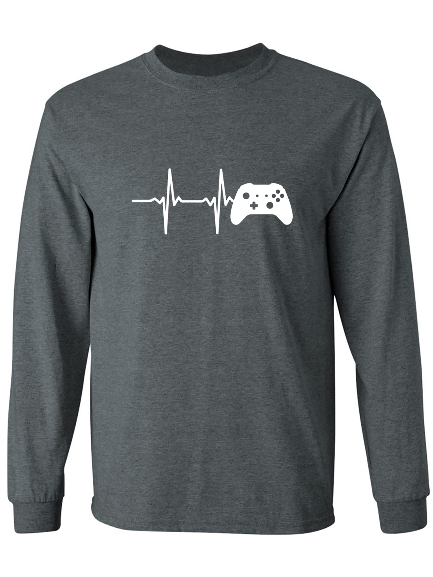Heartbeat of a Gamer 2 - Premium Long Sleeve T-Shirt for Men & Women | Comfortable Cotton Blend | Perfect for Gaming, Esports & Casual Wear