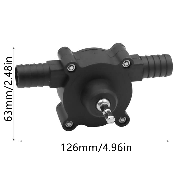 Lightweight Self-Priming Centrifugal Water Transfer Pump - Electric Drill Car Wash Pump, Portable for Water Tanks, Easy to Transport - Perfect for Home, Garden, and Vehicle Maintenance
