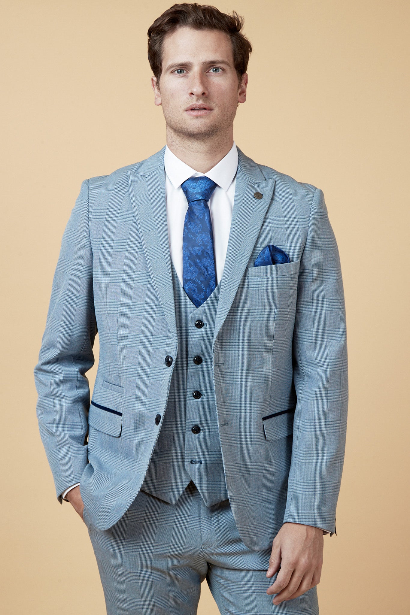 BROMLEY Suit by WBA Collection | Premium Men's Formal Wear | Perfect for Weddings, Business Meetings & Special Occasions