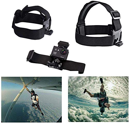 Navitech 18-in-1 Action Camera Accessories Kit with Durable EVA Case - Compatible with ThiEYE i60 4K Camera | Perfect for Outdoor Sports, Travel & Adventure Recording
