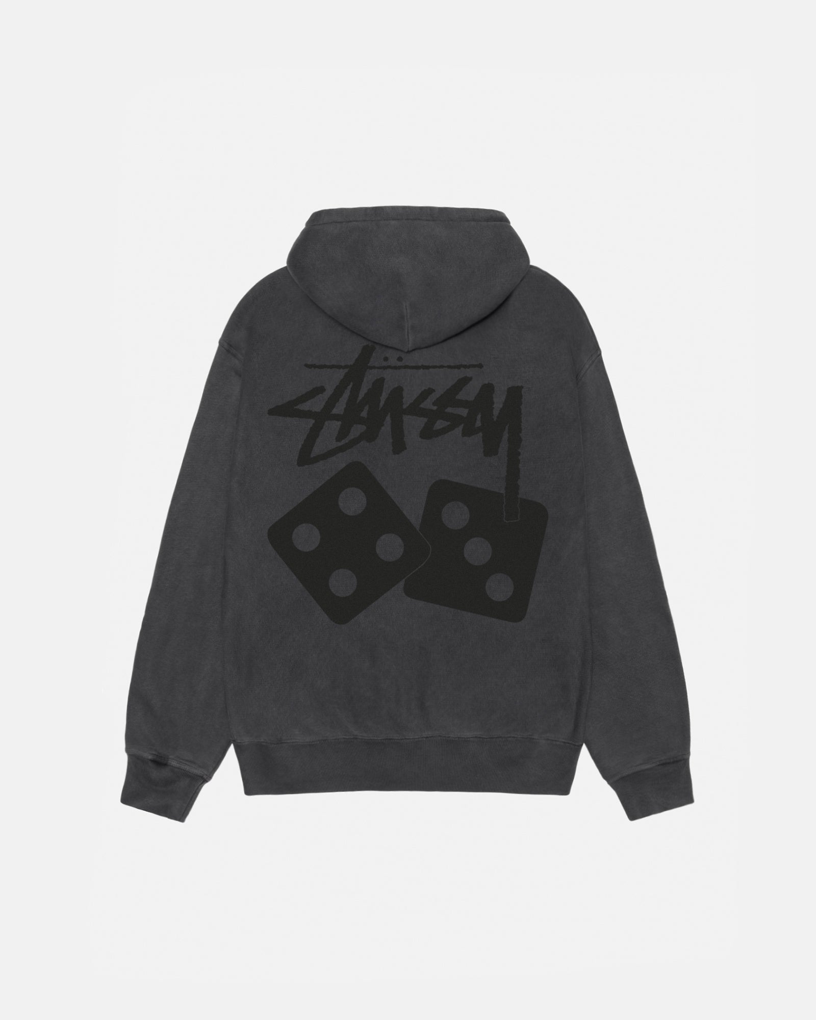 Pigment Dyed Dice Zip Hoodie for Men & Women - Stylish Casual Streetwear for Everyday Wear & Outdoor Activities