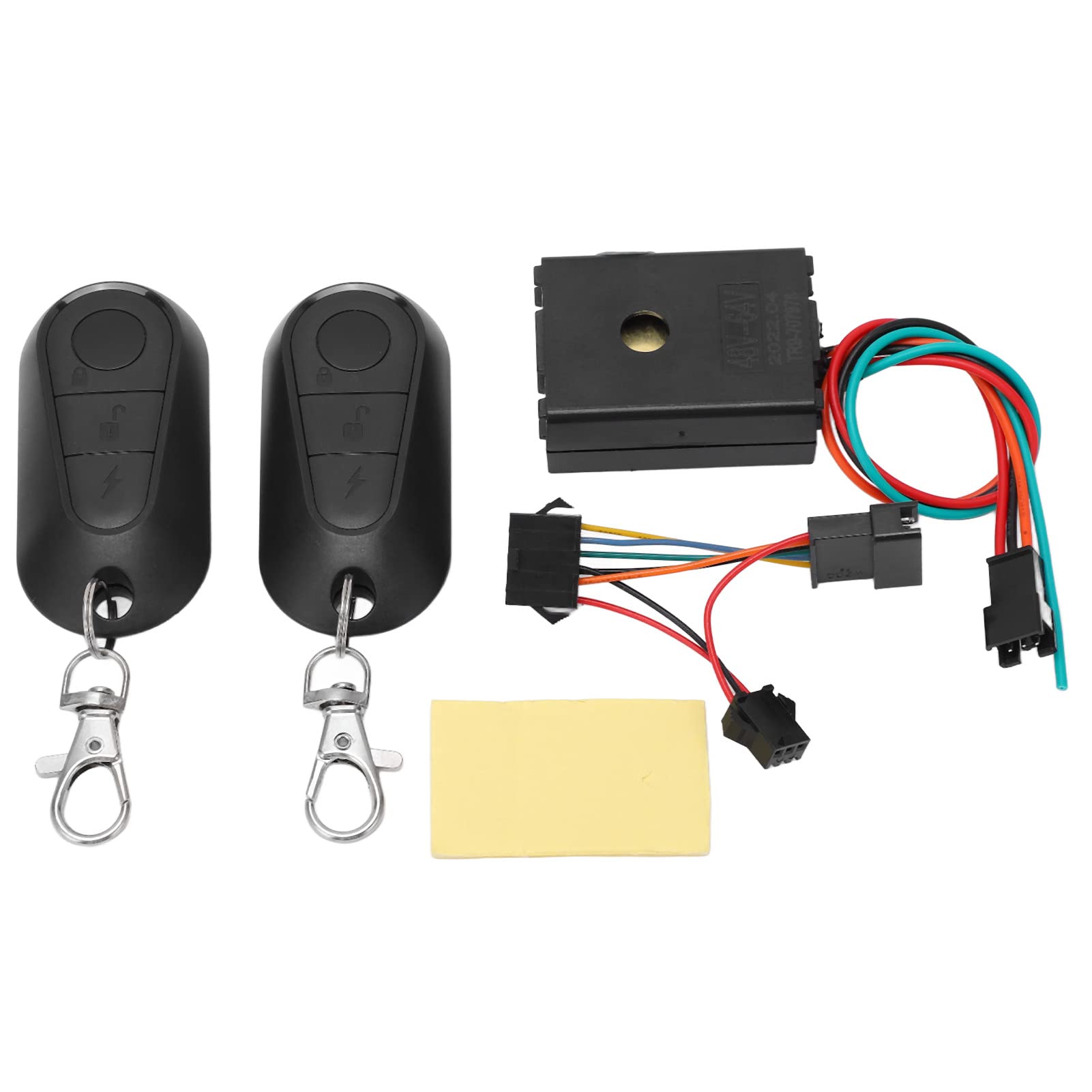 36V-72V Universal Electric Bike Alarm with Remote Control - Anti-Theft Security System for E-Bikes & Scooters - One-Touch Start, Waterproof Design - Perfect for Commuting, Urban Travel & Outdoor Adventures