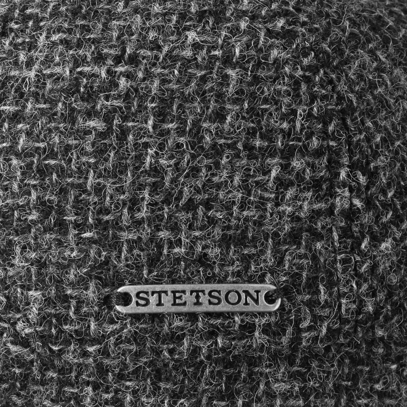 Stetson Belfast Tweed Flat Cap for Men - Classic Irish Wool Driver Hat for Outdoor, Golf, and Casual Wear