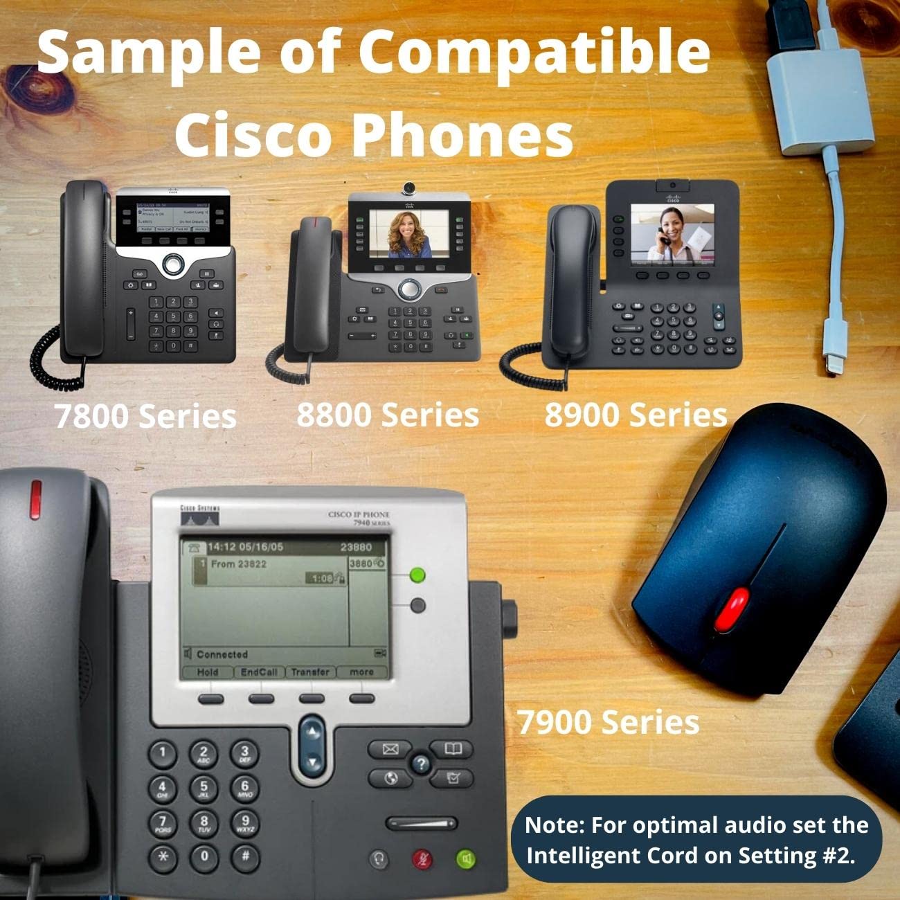 XS 820 Headset Bundle - Professional Mono Headset for Training, Coaching & Call Centers | Compatible with Avaya, Yealink, Cisco, Polycom Desk Phones | Perfect for Office, Remote Work & Customer Service Teams