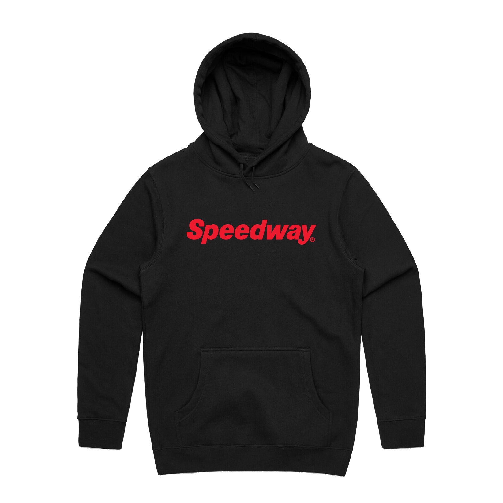 Speedway® Men's Zip Up Hoodie - Lightweight Fleece Pullover with Kangaroo Pocket - Perfect for Running, Gym & Casual Wear