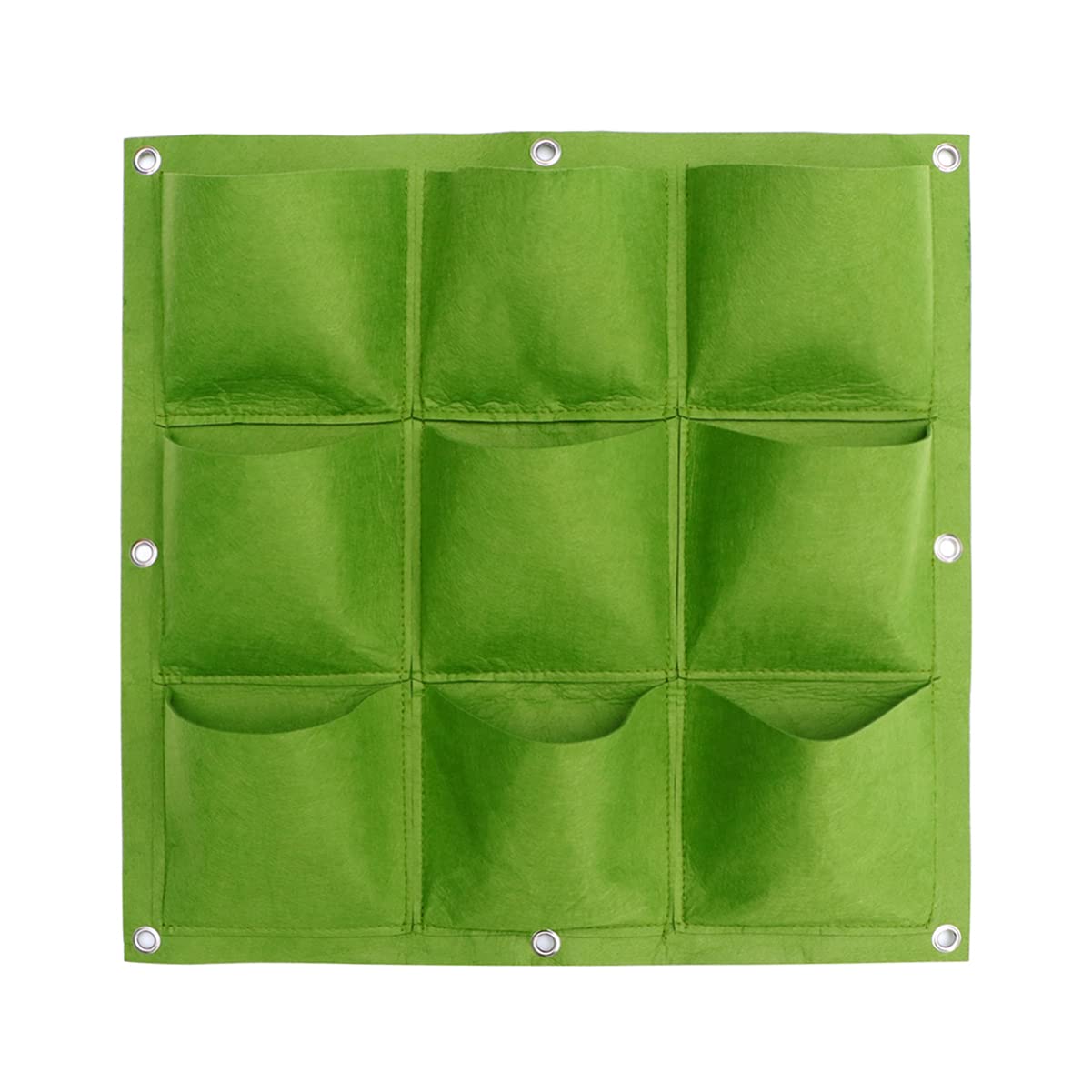 Hemoton Vertical Wall Hanging Planter - Felt Wall Mount Garden Planter for Indoor & Outdoor Plants, Flowers, Vegetables, Strawberries - Perfect for Home Decor, Balcony, Patio, and Kitchen Gardens