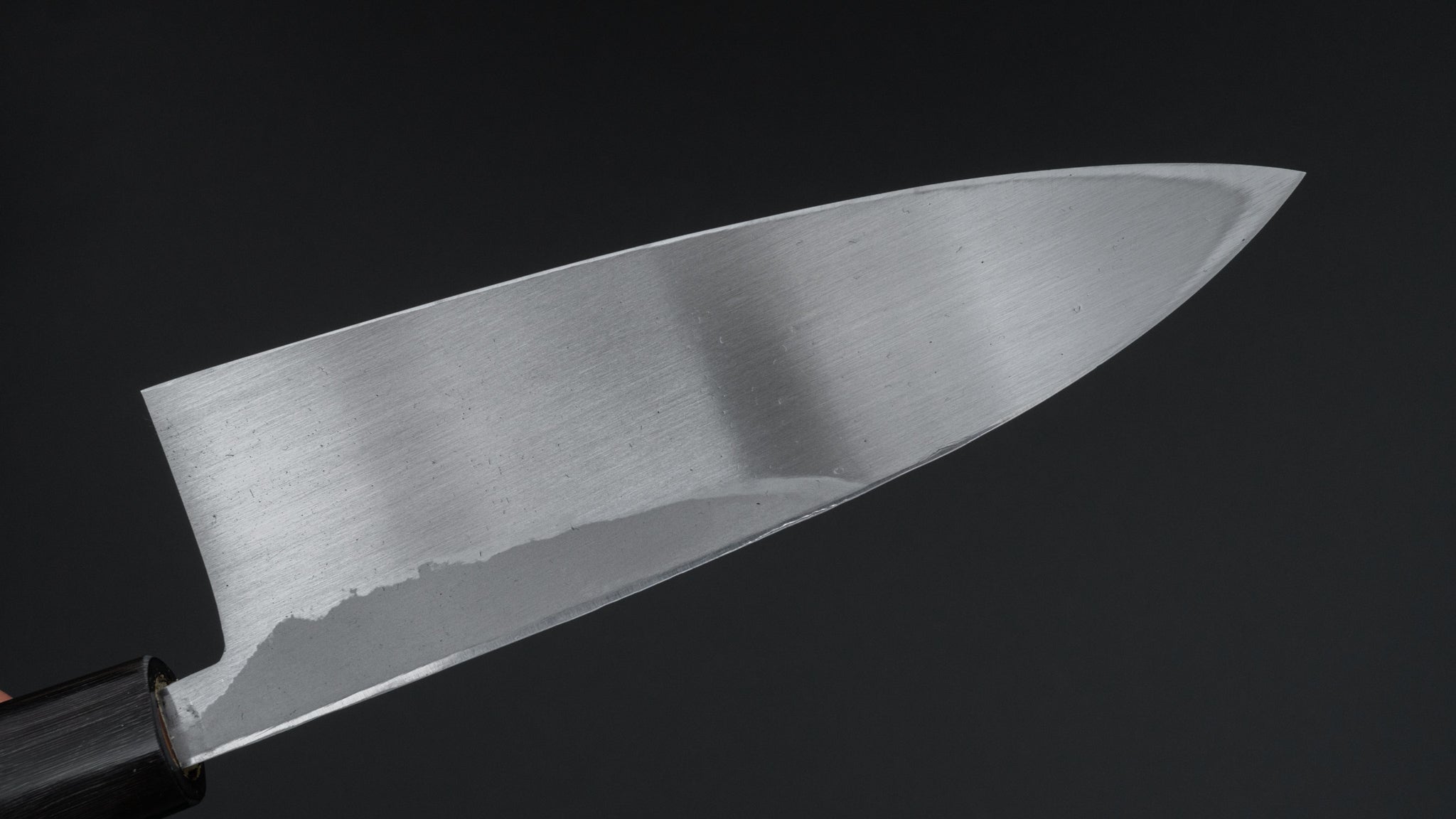 Hitohira White #2 Kurouchi Deba 165mm Japanese Chef Knife with Ho Wood Handle - Professional Sushi & Fish Filleting Knife for Kitchen & Culinary Use