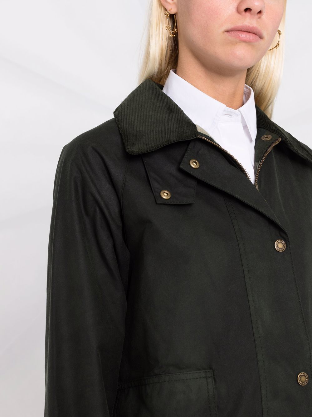 Barbour Green Waxed Jacket for Men & Women | Waterproof Outdoor Coat for Hiking, Hunting & Countryside Adventures