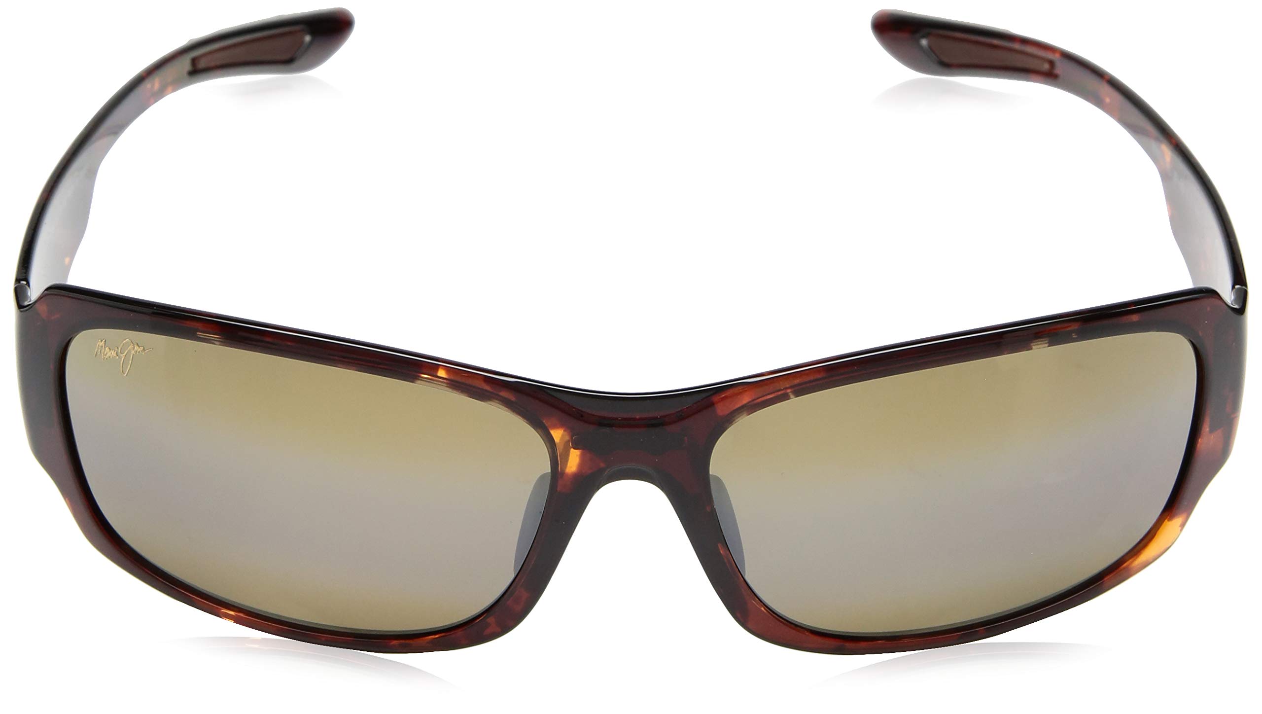 Maui Jim Monkeypod Wrap Sunglasses - Polarized UV Protection for Men & Women - Perfect for Running, Driving & Outdoor Activities