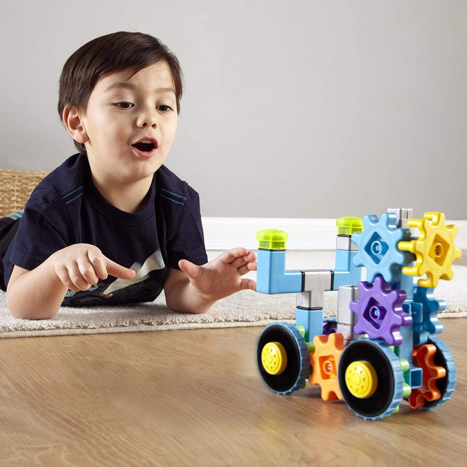 Gears! Gears! Gears!® RoverGears™ - STEM Building Toy for Kids Ages 3+ | Educational Construction Set for Creative Play & Early Engineering Skills | Perfect for Classroom, Birthday Gifts & Family Fun Activities