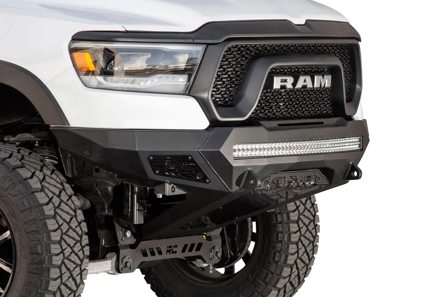 A.DESERT DES Stealth Fighter Front Bumper for Jeep Wrangler JK - Heavy Duty Off-Road Protection | Perfect for Rock Crawling & Trail Adventures