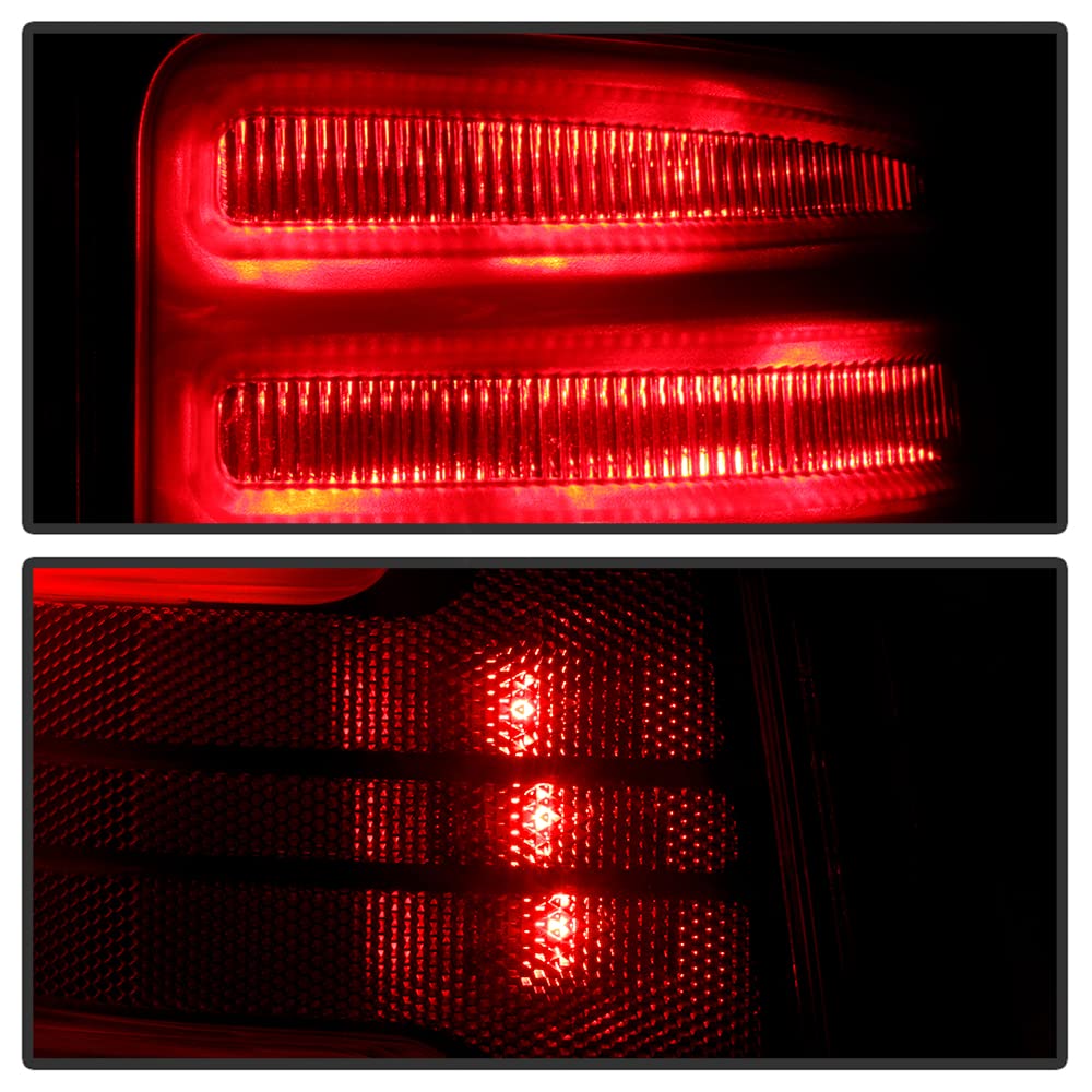 OEM Style LED Tail Lights for 2013-2018 Dodge Ram 1500 2500 3500 Sport - Aftermarket Replacement - Enhanced Night Visibility & Safety for Pickup Trucks