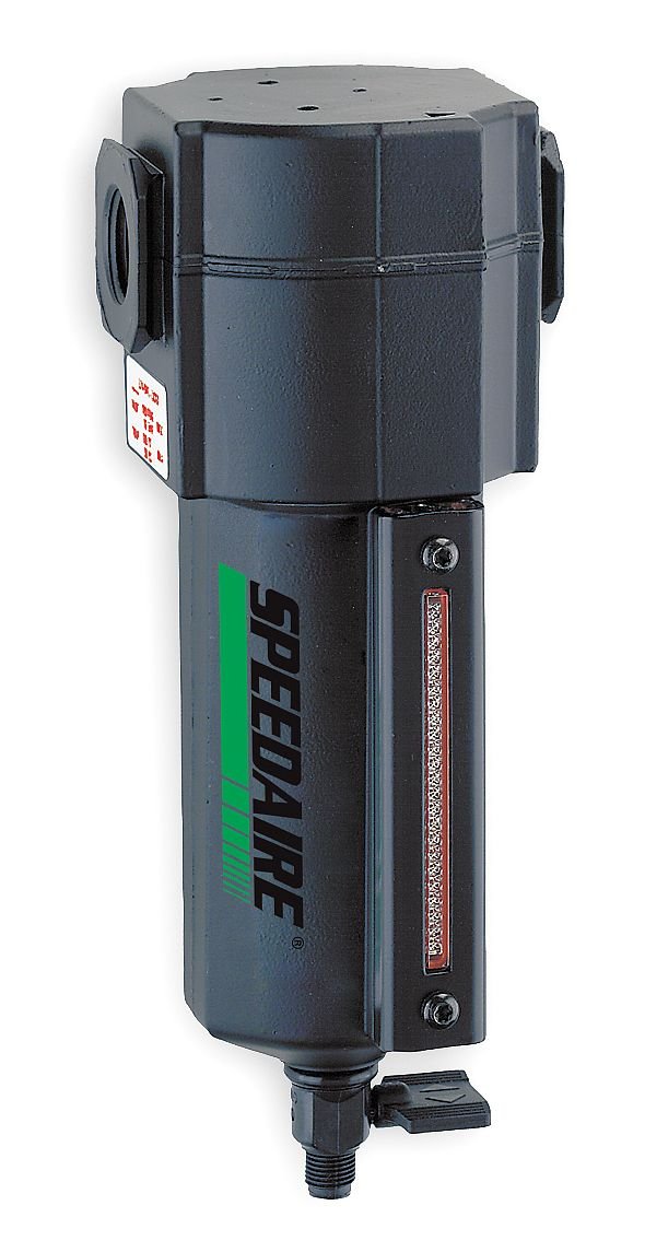 High Efficiency Compressed Air Filter - 250 PSI, 3.15 Inch for Air Tools, Spray Painting & Pneumatic Systems - Industrial & Home Workshop Use