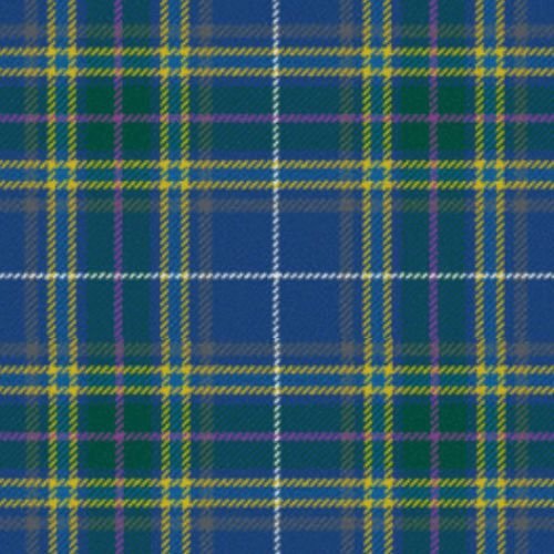 Highland District Tartan Scarf - Premium Wool Plaid Wrap for Men & Women - Perfect for Winter, Fall, and Outdoor Activities