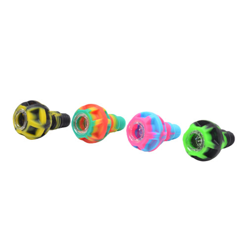 Premium Silicone Bong Bowl with Non-Slip Grip - Durable & Easy to Clean for Smooth Smoking Sessions - Perfect for Home Use, Travel, and Outdoor Activities