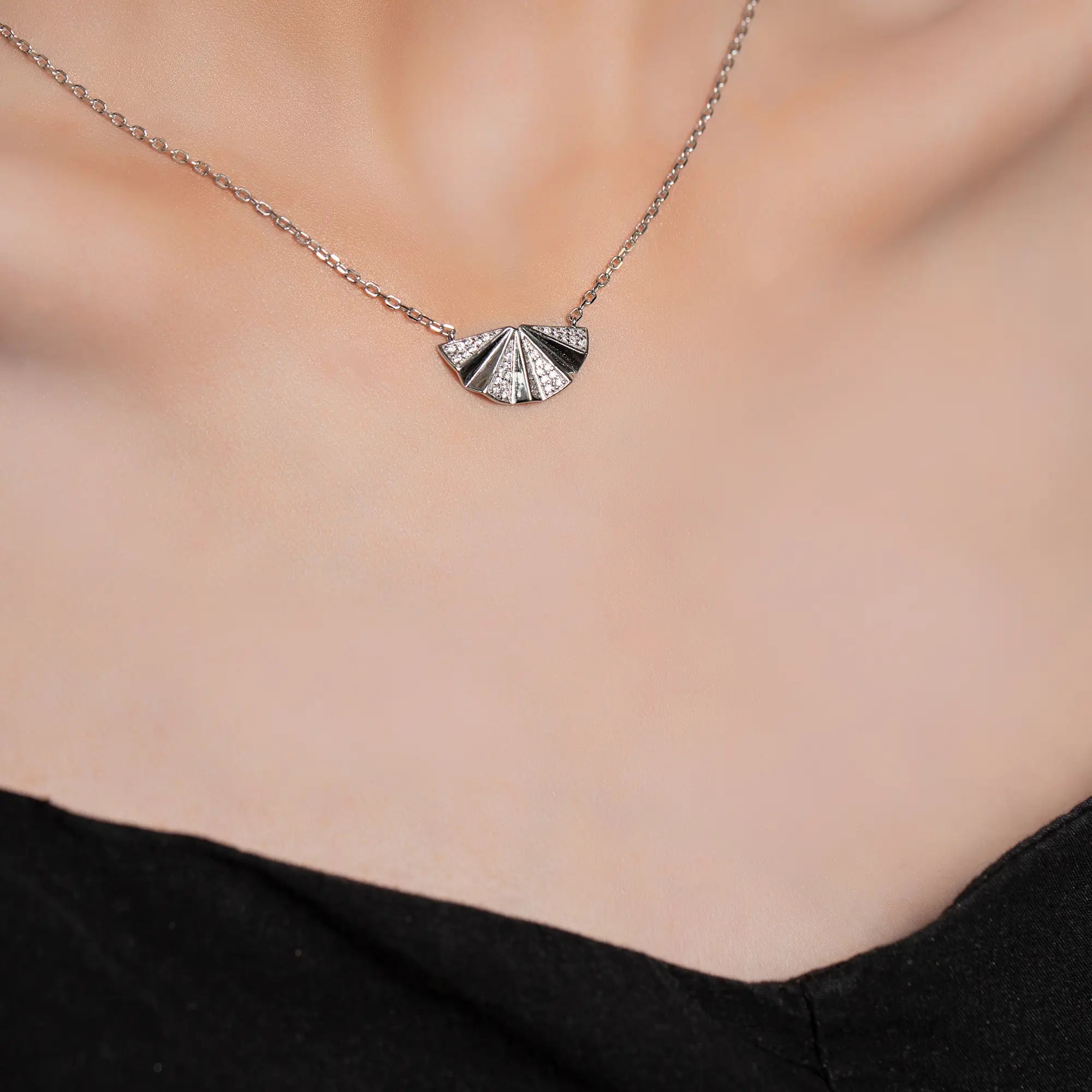 Wave Necklace - Elegant Ocean-Inspired Jewelry for Women | Perfect for Beach Weddings, Summer Outfits & Boho Style