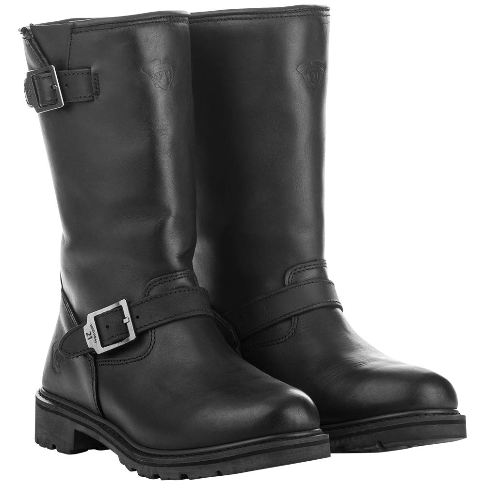 Highway 21 Primary Engineer Boots for Men & Women - Durable Motorcycle Riding Boots with Safety Protection - Perfect for Long Distance Cruising, Motorcycle Tours & Rugged Road Adventures