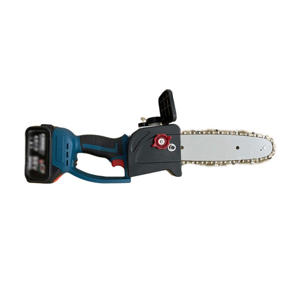 8 Inch Electric Pruning Saw - Cordless Portable Chainsaw with 2 Rechargeable Batteries & Charger - Mini Chainsaw for Tree Trimming, Gardening & DIY Projects - Perfect for Home, Yard & Outdoor Use