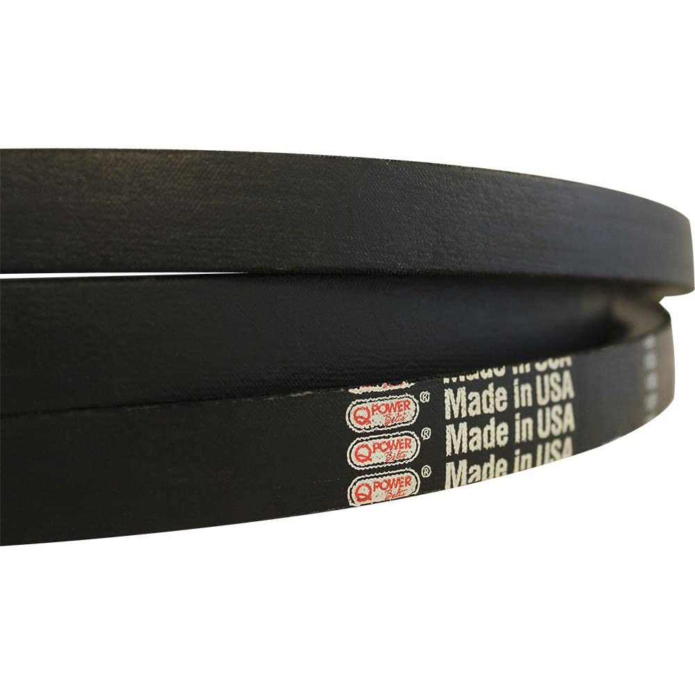 RAParts AE55671 New Disc Mower Drive Belt Set of 4 - Compatible with John Deere 265 275 Mowers - Replacement Belts for Smooth Cutting Performance in Hay Fields & Pastures