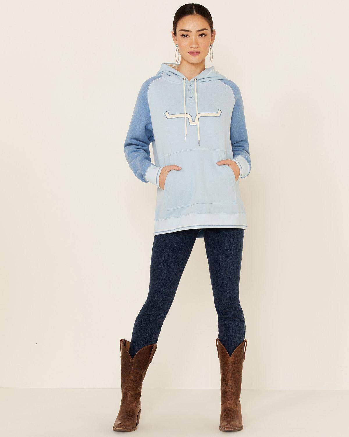 Kimes Ranch Women's Amigo Pullover Hoodie - Soft Fleece Hooded Sweatshirt for Casual Wear & Outdoor Activities