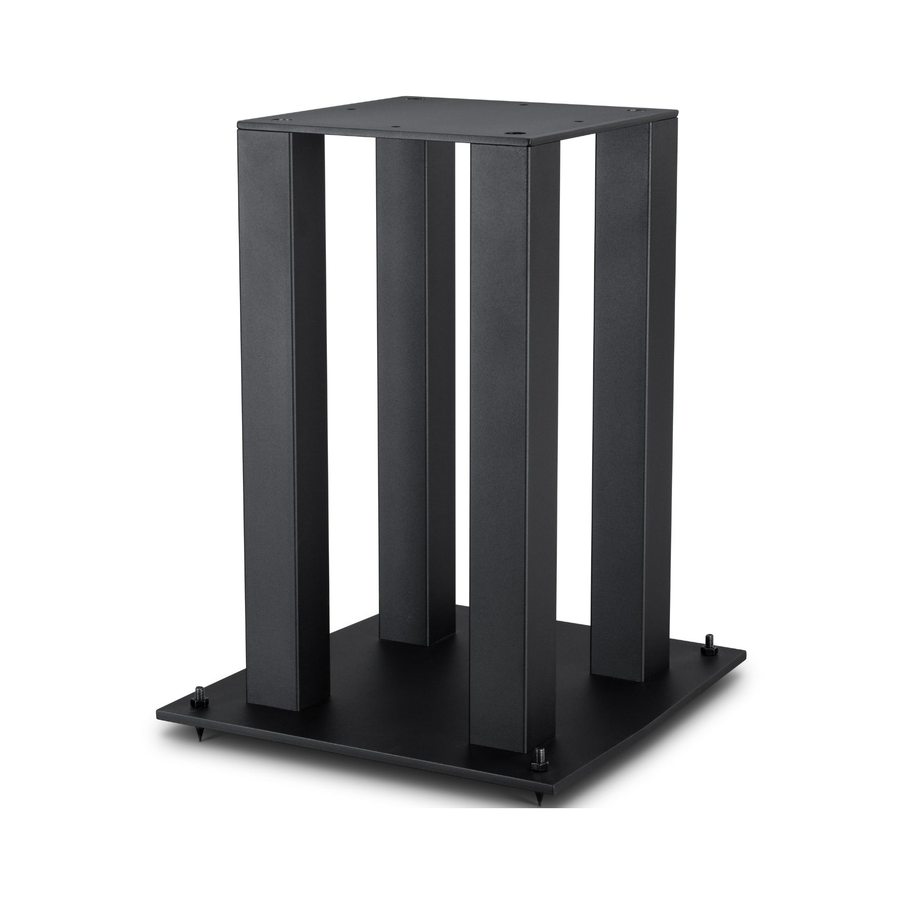 MoFi SourcePoint 10 Speaker Stands - Premium Black Pair for Bookshelf Speakers | Perfect for Home Audio, Studio Monitoring & Hi-Fi Setups