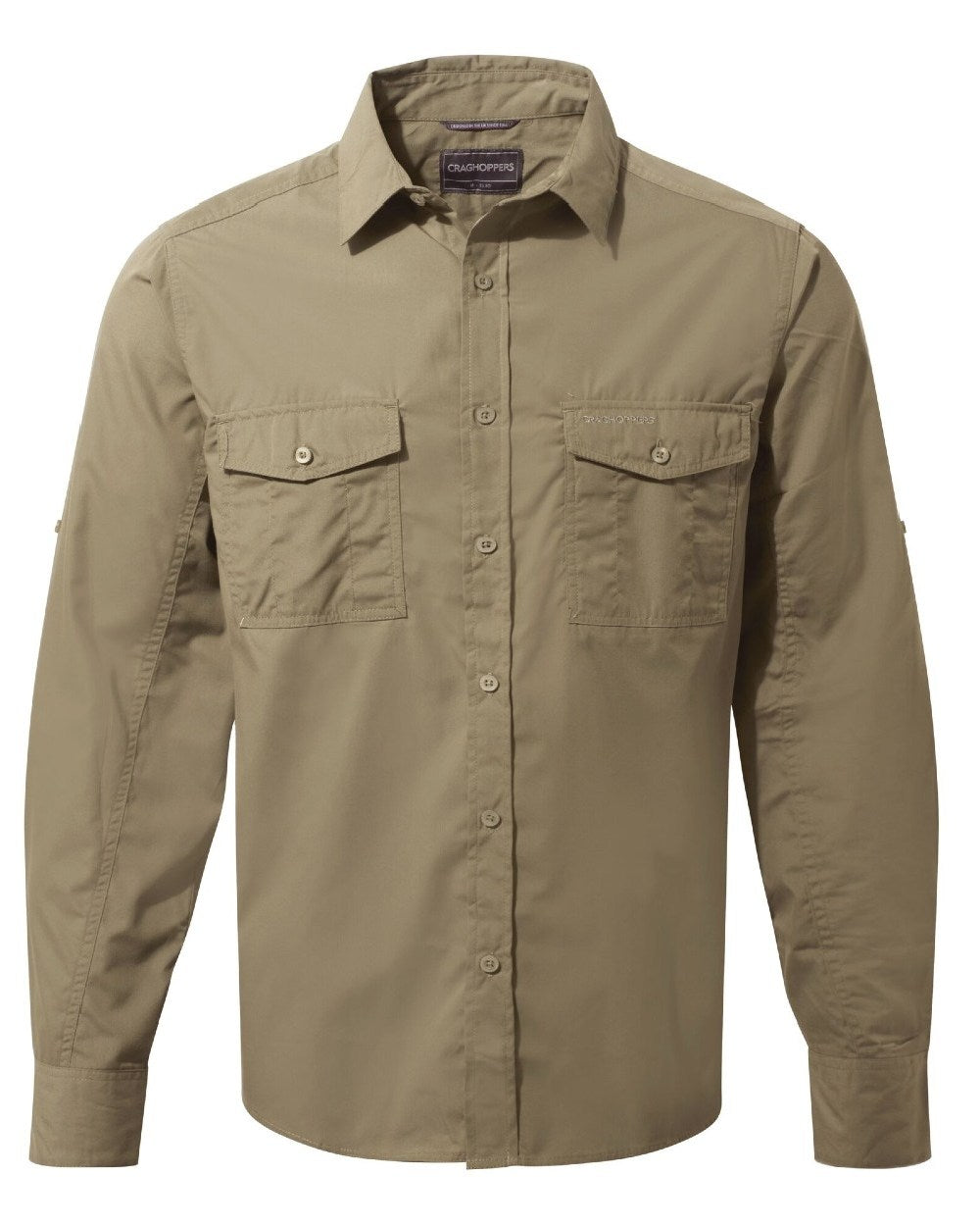 Craghoppers Men's Kiwi Long Sleeved Shirt - Lightweight Quick-Dry Travel & Hiking Shirt for Outdoor Adventures