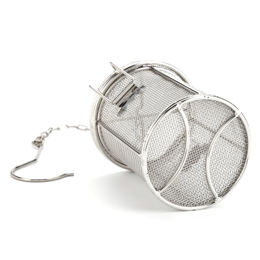 Premium Stainless Steel Tea Strainer & Spice Filter - Fine Mesh Kitchen Tool for Loose Tea, Herbs, Soup Seasonings | Ideal for Home Brewing, Cooking & Baking