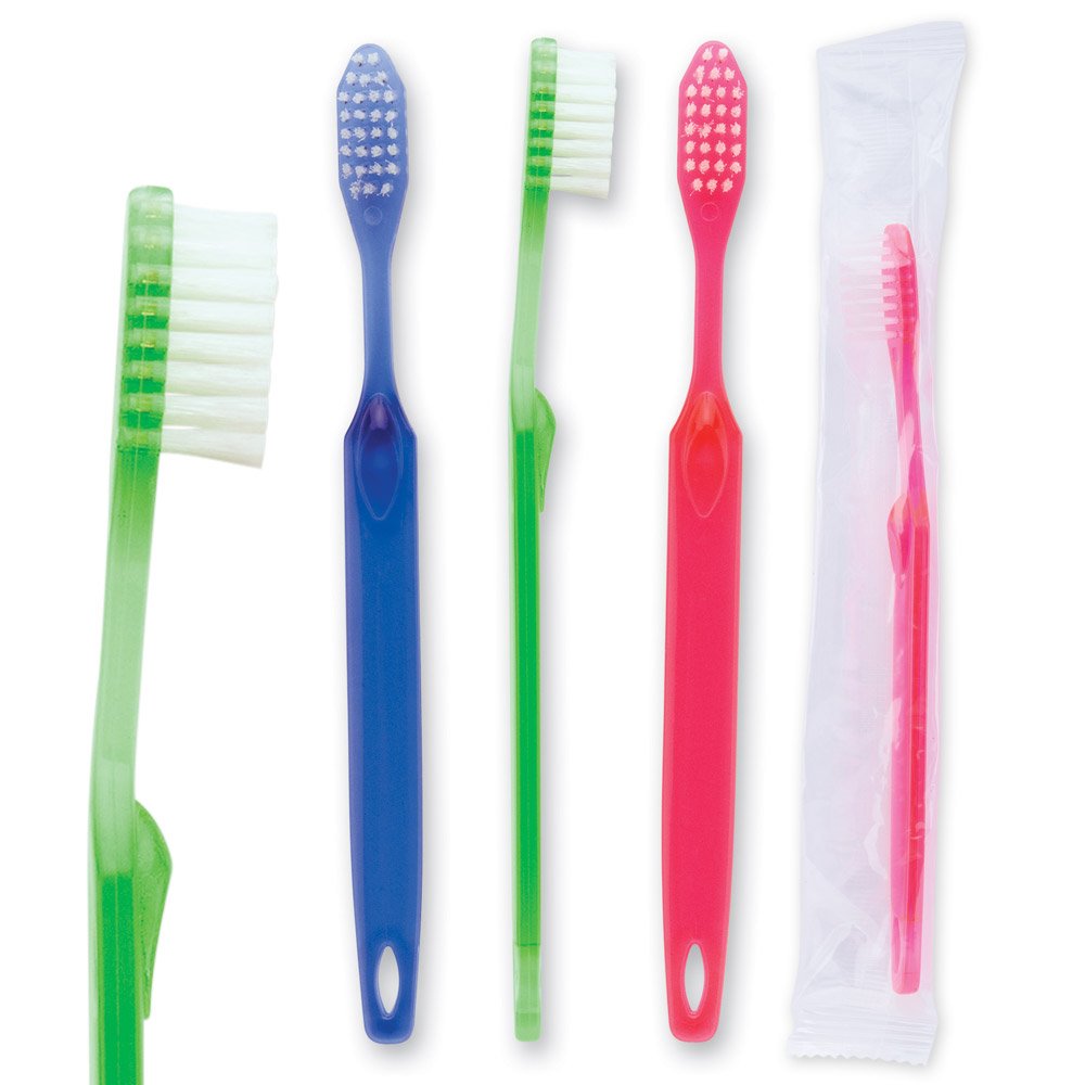 SmileMakers Youth Standard Smilecare Toothbrushes - Pack of 144 Soft Bristle Toothbrushes for Kids | Perfect for Schools, Dental Offices & Family Bulk Purchases