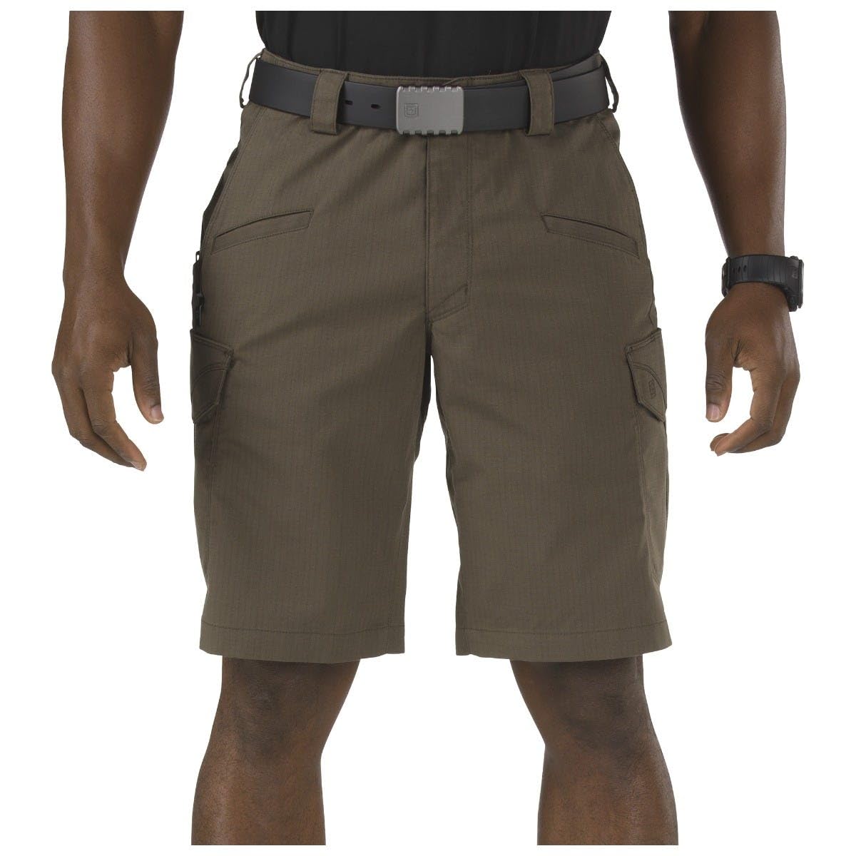 5.11 Tactical Men's Stryke 11-Inch Inseam Military Shorts | Flex-Tac Ripstop Fabric | Durable Tactical Shorts for Outdoor & Range Use | Style 73327 | Perfect for Hiking, Camping & Tactical Training