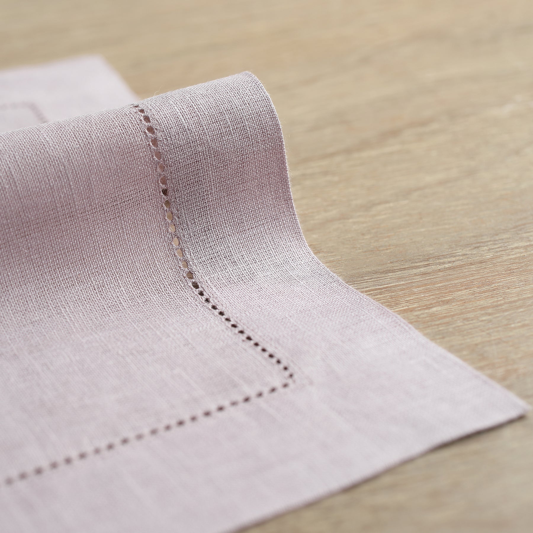 Classic Hemstitch Placemats Set of 4 - Elegant Linen Table Mats for Dining, Kitchen & Home Decor - Perfect for Dinner Parties, Holidays & Everyday Use