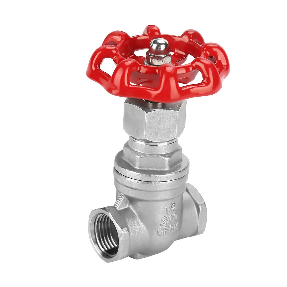 Stainless Steel Sluice Valve DN15 - Durable for Water Oil Gas - Industrial & Chemical Equipment Use