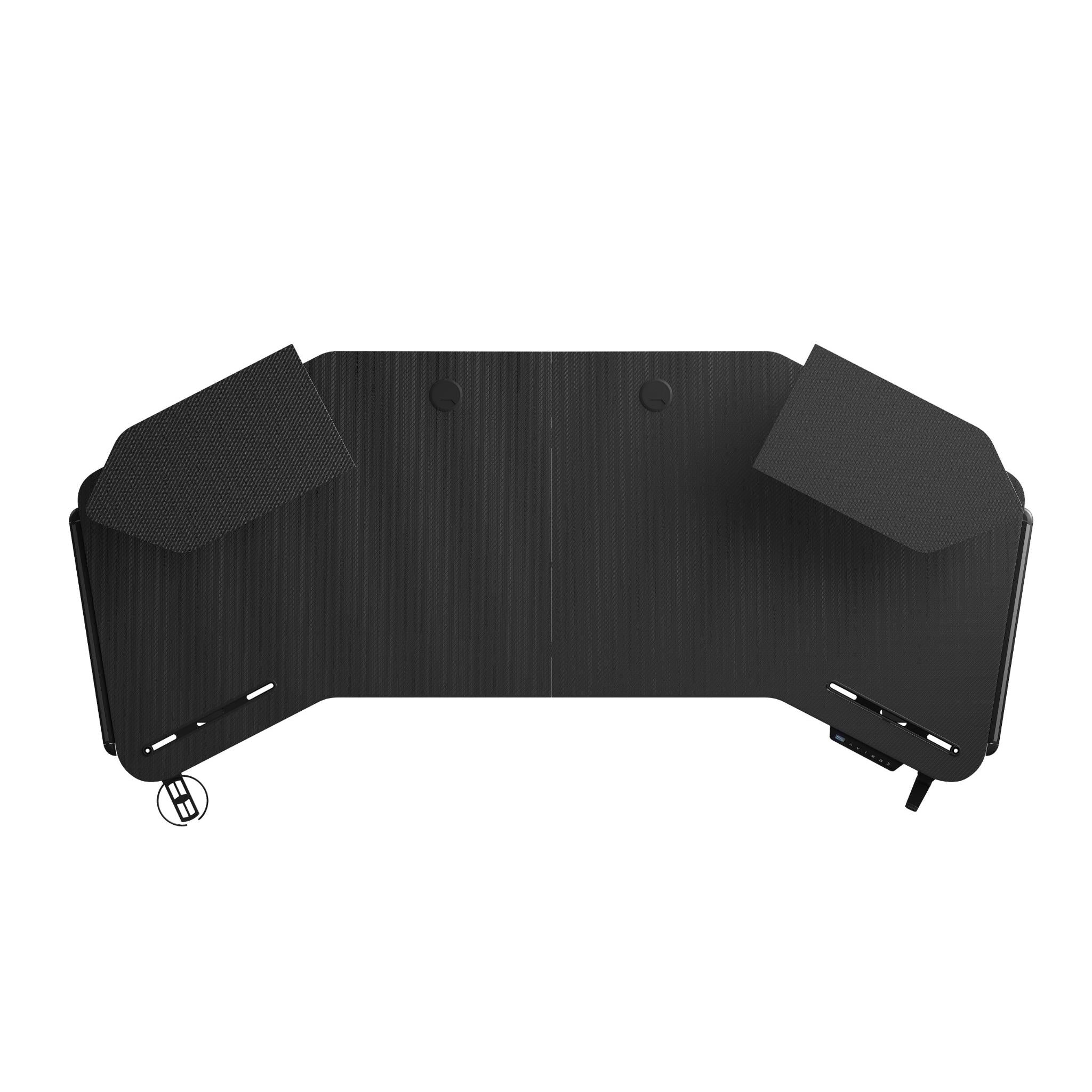 Anda Seat Shadow Warrior Gaming Desk - Ergonomic Computer Desk for PC & Console Gamers - Perfect for Home Office, Streaming & Esports Setup