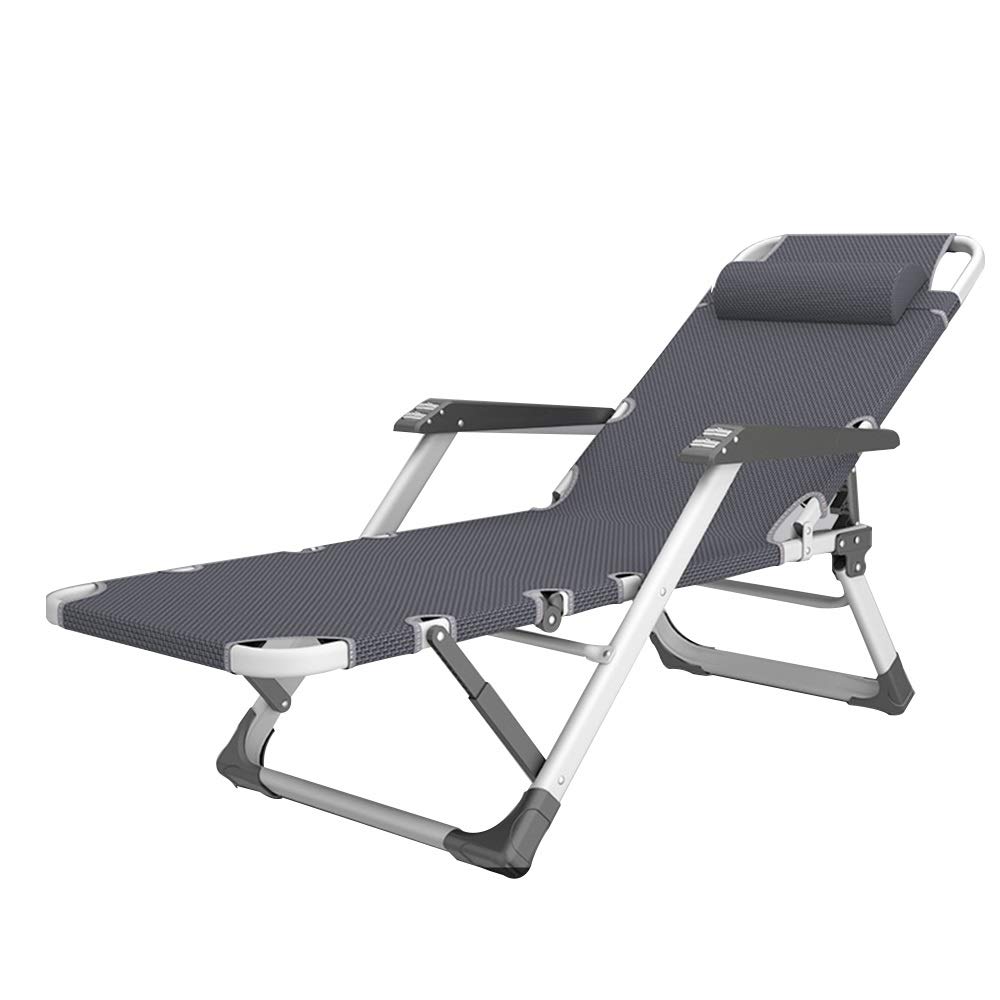Premium Folding Zero Gravity Lounge Chair - 15 Position Adjustable Heavy-Duty Outdoor Recliner with Pillow for Patio, Beach, Poolside, Backyard & Camping | Perfect for Sunbathing, Relaxation & Outdoor Lounging