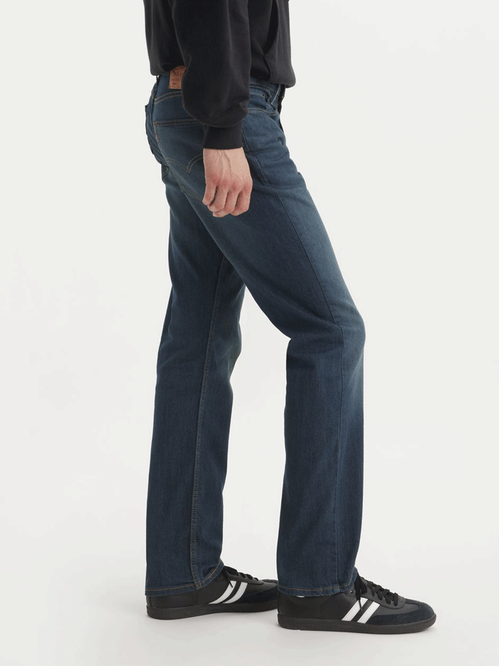 Levi's Men's 514 Straight Fit Jeans - Midnight Blue Denim Pants for Casual Wear & Everyday Comfort