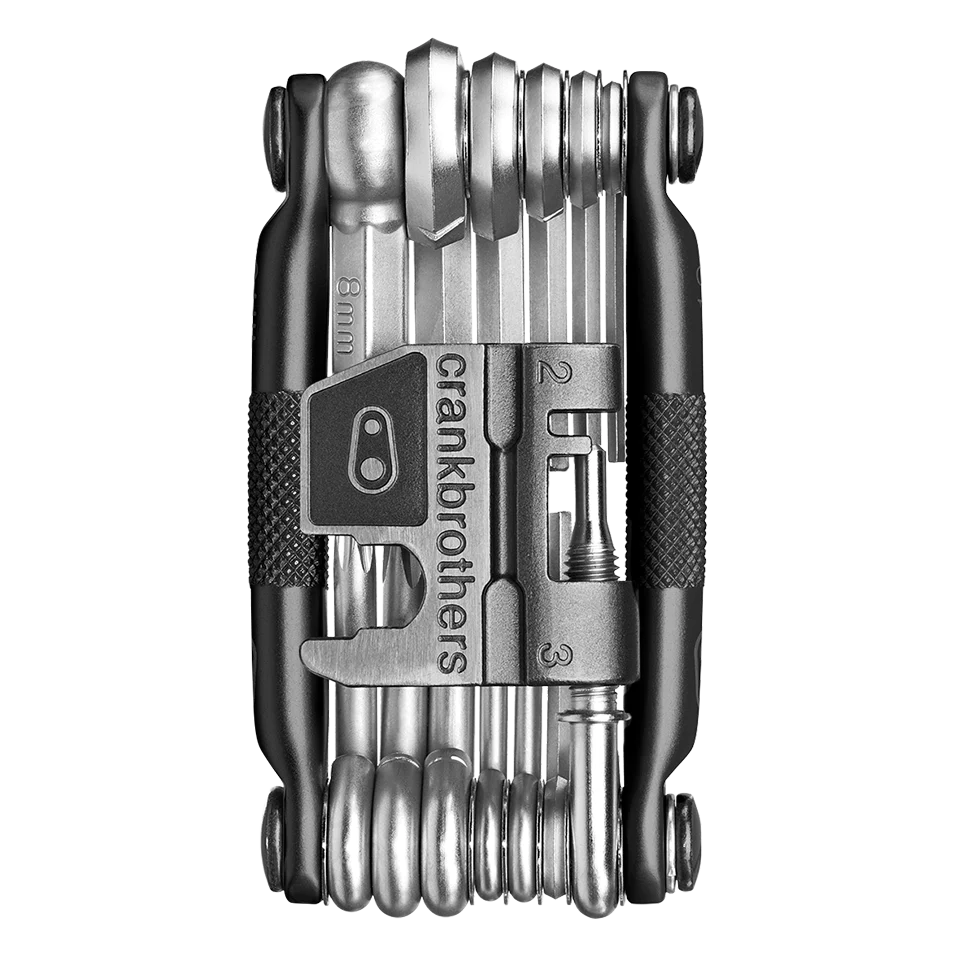 Crank Brothers Multi 19 Bike Repair Tool Kit - 19-in-1 Cycling Multi-Tool with Hex Wrenches, Torx & Screwdrivers (Multiple Colors) | Perfect for Mountain Biking, Road Cycling & Emergency Bike Repairs