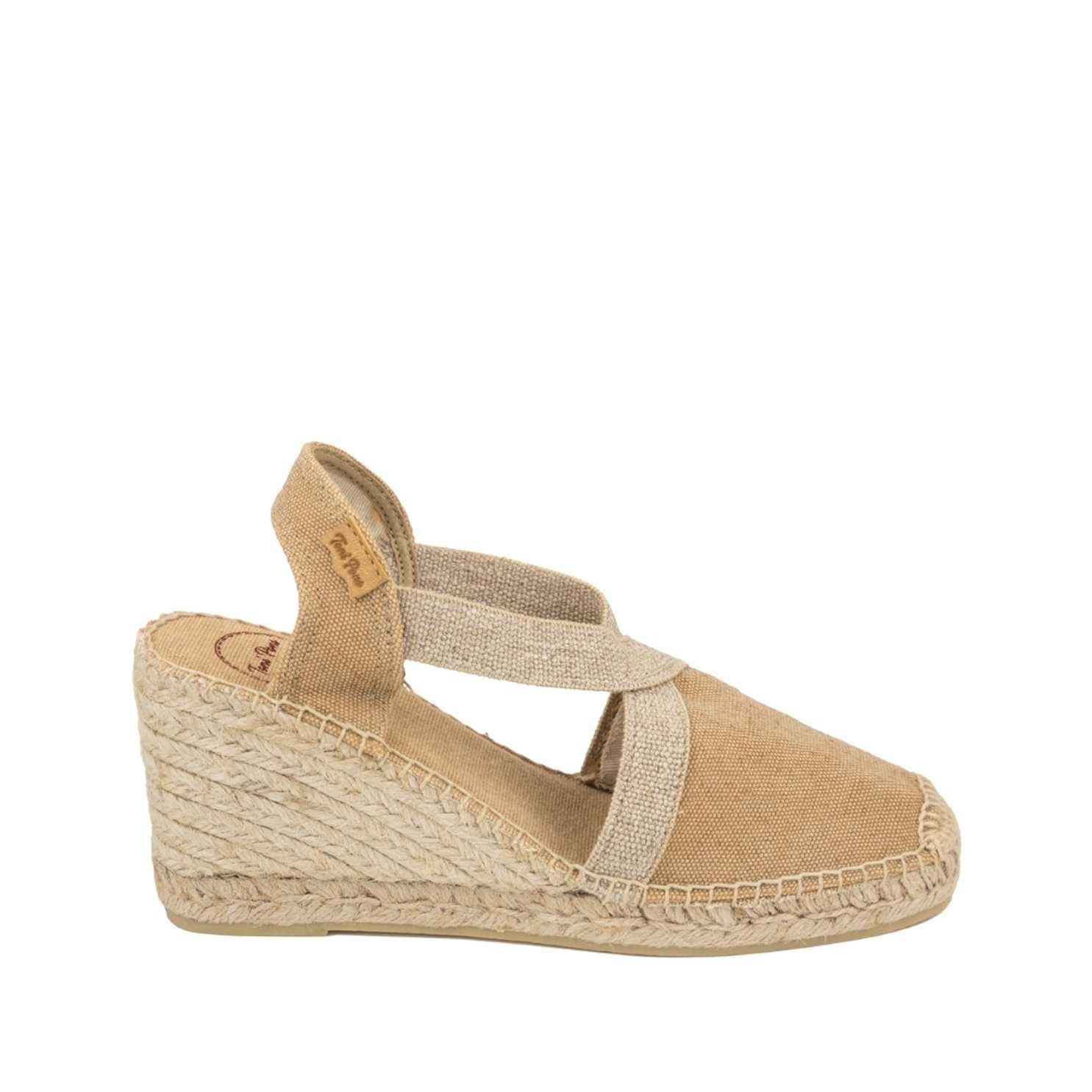 Women's Basic Canvas Wedge Espadrilles - Comfortable Summer Casual Shoes for Beach, Vacation & Everyday Wear | Terra 7V