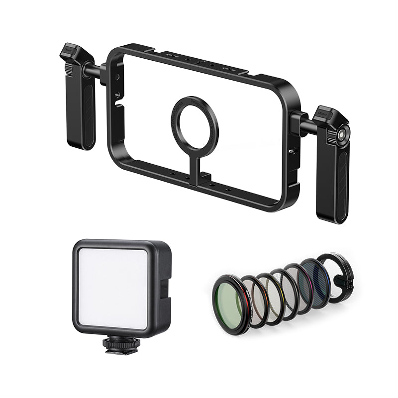 Ulanzi MG 001 Magnetic Phone Cage C001 - Universal Smartphone Mount for DSLR Cameras | Perfect for Vlogging, Live Streaming & Content Creation