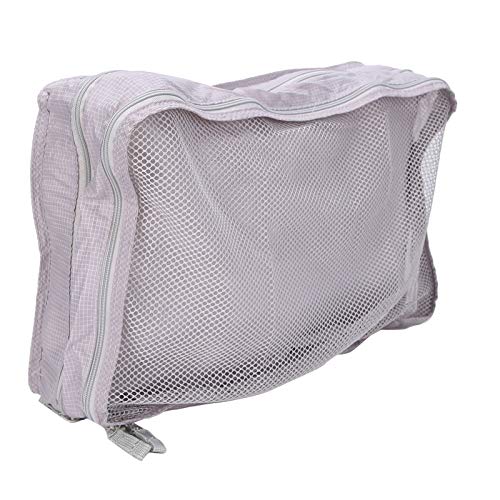 A K Homes - Foldable Zippered Makeup Organizer Bag, Multi-Functional Cosmetic & Toiletry Travel Case for Women - Perfect for Dorm, Home Storage, and Vacation Trips