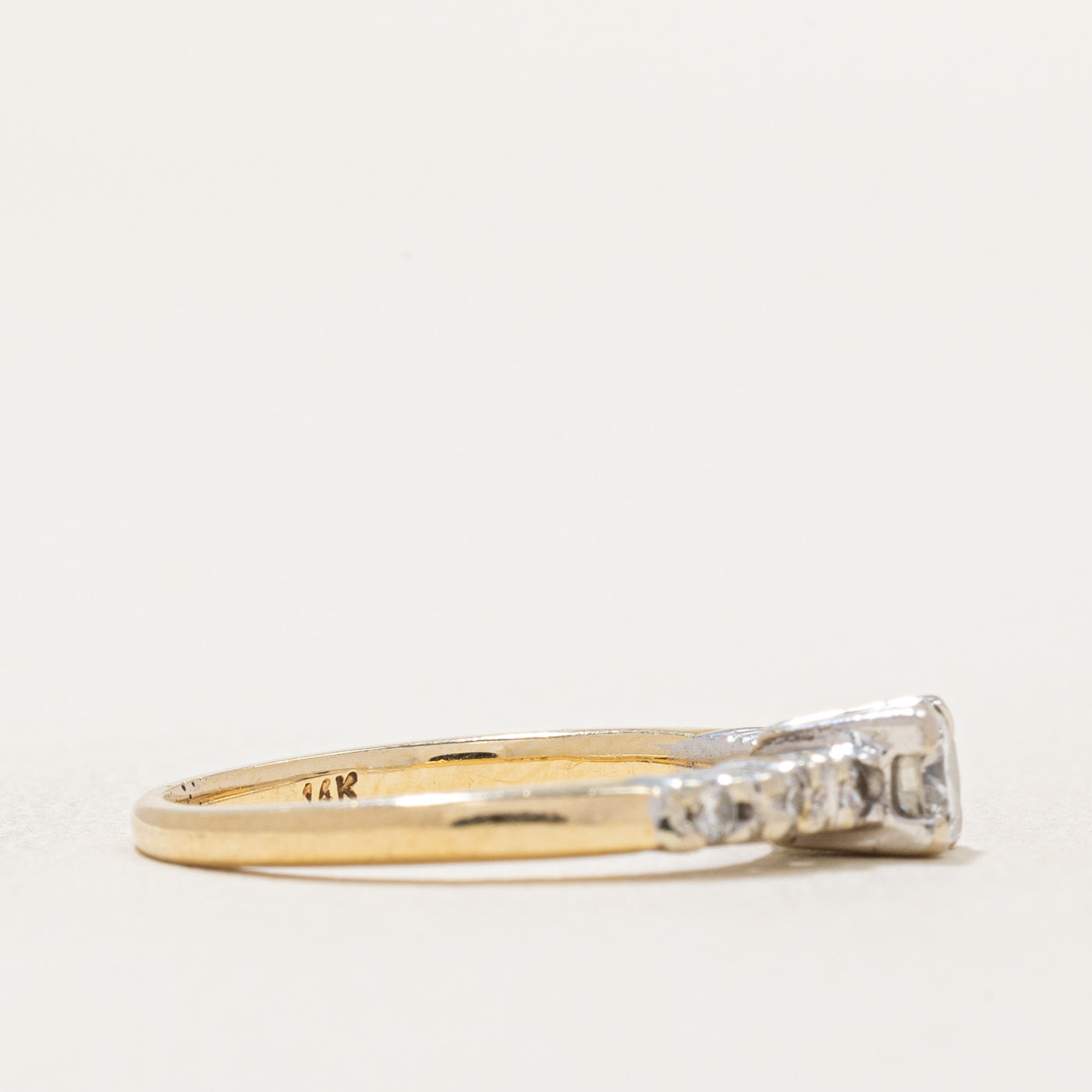 0.35ctw Diamond Engagement Ring for Women - Size 4.75 | Round Cut Solitaire Wedding Band | Perfect for Proposals, Anniversaries & Romantic Occasions