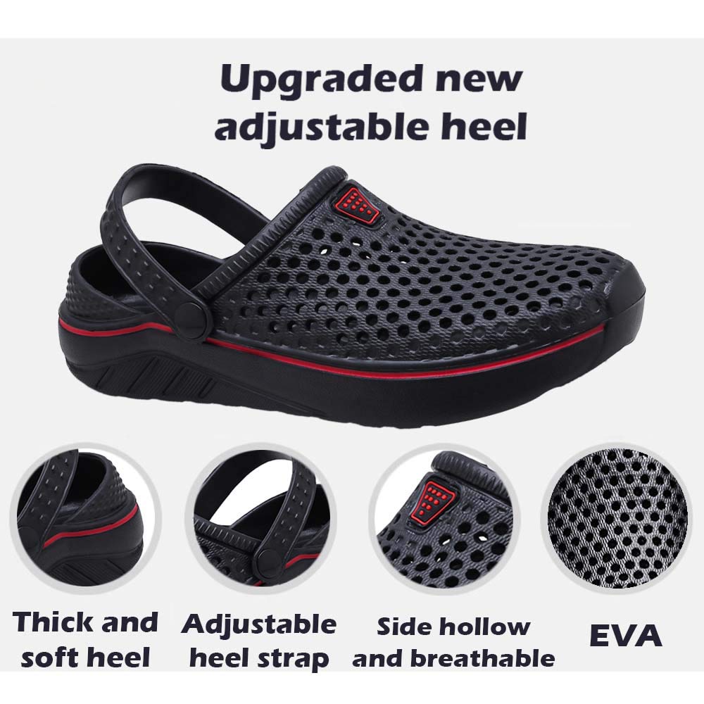 **CERYTHRINA Men's & Women's Lightweight Breathable Water Shoes - Unisex Garden Clogs & Sandals for Swimming, Beach, Pool & Outdoor Activities**