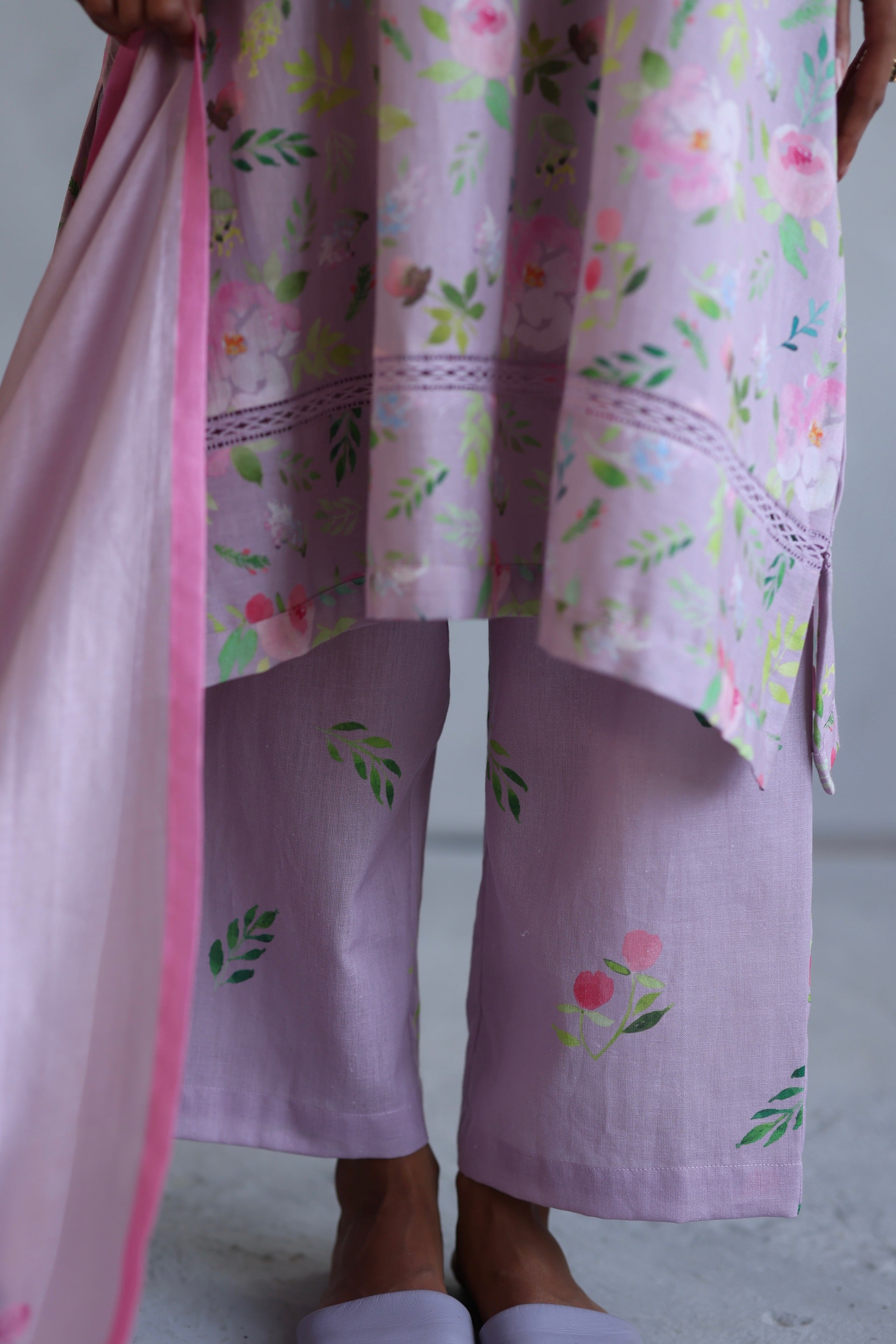 Hyacinth Kurta Set for Women - Stylish Indian Ethnic Outfit for Festivals, Weddings & Casual Wear