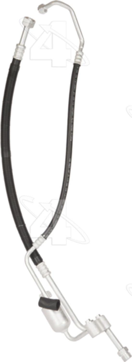 Four Seasons 56400 Replacement Hose Assembly - Durable & Flexible for Automotive & Industrial Use - Perfect for Cooling Systems, Hydraulics & Air Conditioning