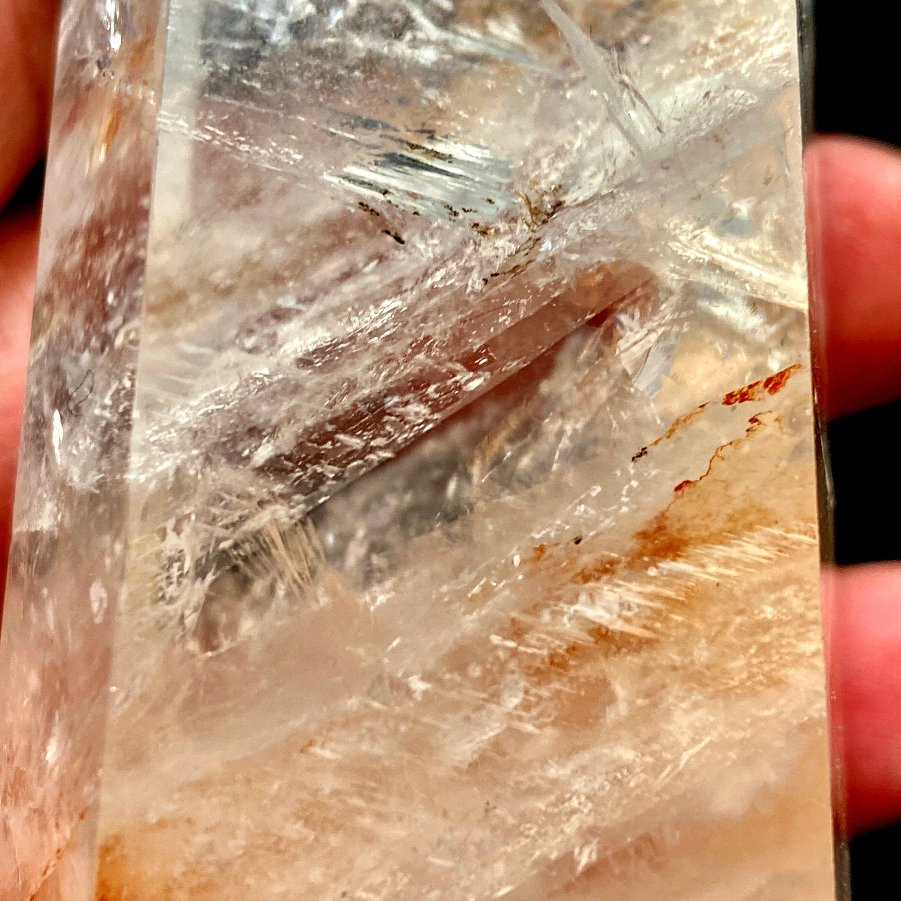 Clear Quartz Generator CQG 05 - Natural Healing Crystal for Meditation, Energy Cleansing & Home Decor | Perfect for Yoga, Reiki & Spiritual Practices