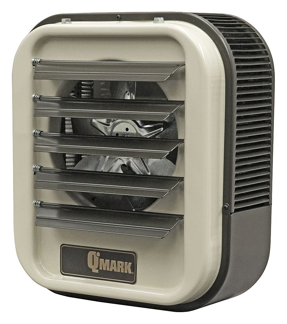 QMark MUH0571 Electric Unit Heater - 1500W Wall Mounted Space Heater for Garage, Workshop & Basement - Energy Efficient Indoor Heating Solution