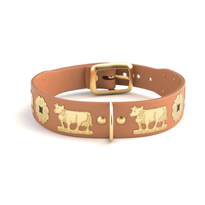 1 Small Contemporary Swiss Dog Collar - Stylish & Durable Pet Accessory for Daily Walks & Outdoor Adventures